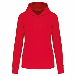 Kariban Womens/Ladies Hoodie / Red